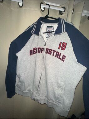 Vintage y2k Aeropostale full zip color block jacket size XL